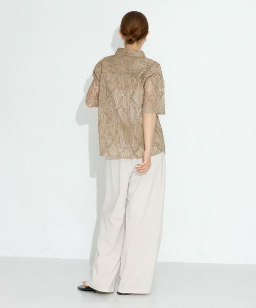 Sonny Label / サニーレーベル その他パンツ | 機能素材イージーワイドパンツ | 詳細7