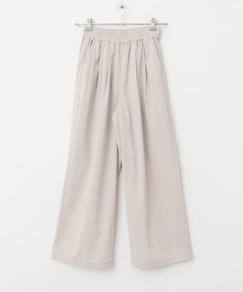 Sonny Label / サニーレーベル その他パンツ | 機能素材イージーワイドパンツ | 詳細8