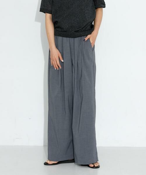 Sonny Label / サニーレーベル その他パンツ | 機能素材イージーワイドパンツ | 詳細11