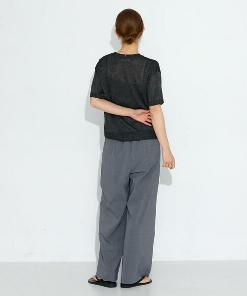 Sonny Label / サニーレーベル その他パンツ | 機能素材イージーワイドパンツ | 詳細17