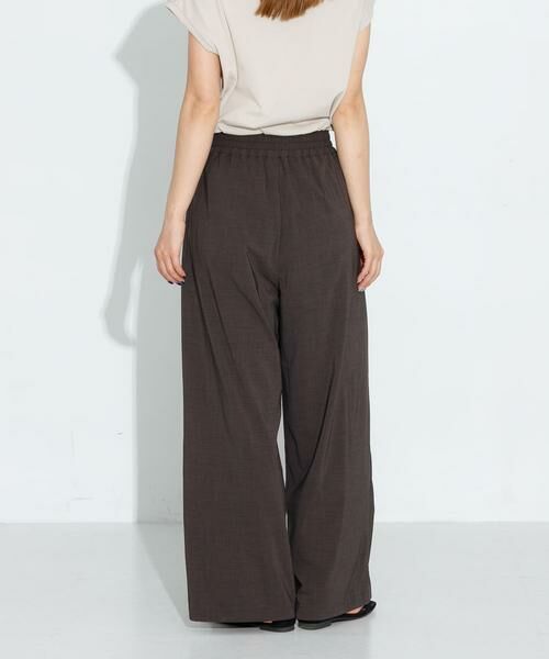 Sonny Label / サニーレーベル その他パンツ | 機能素材イージーワイドパンツ | 詳細28