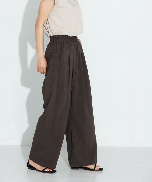 Sonny Label / サニーレーベル その他パンツ | 機能素材イージーワイドパンツ | 詳細29