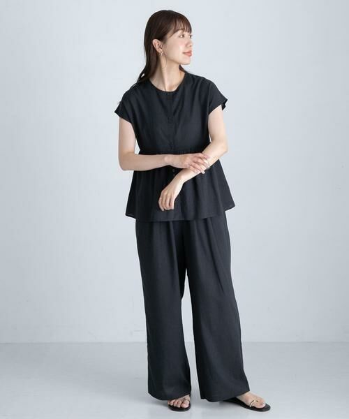 Sonny Label / サニーレーベル ワンピース | 『WEB/一部店舗限定』リネン混ペプラムセットアップ | 詳細5