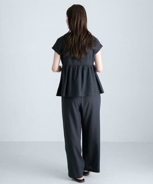 Sonny Label / サニーレーベル ワンピース | 『WEB/一部店舗限定』リネン混ペプラムセットアップ | 詳細7