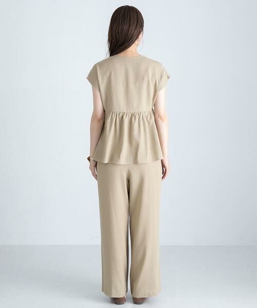Sonny Label / サニーレーベル ワンピース | 『WEB/一部店舗限定』リネン混ペプラムセットアップ | 詳細22