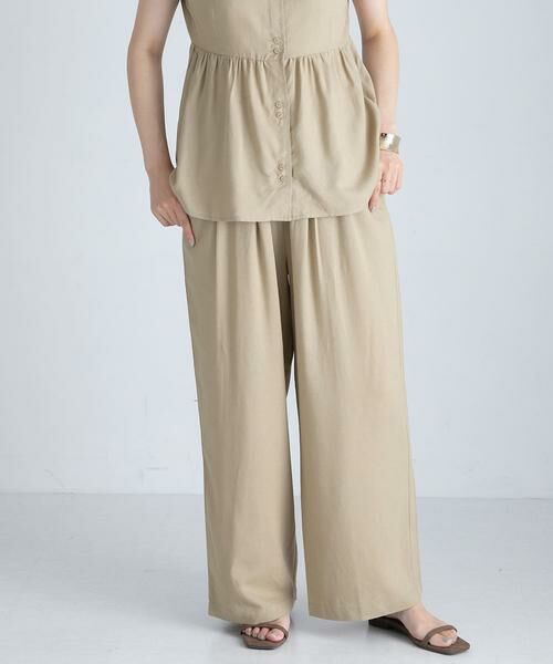 Sonny Label / サニーレーベル ワンピース | 『WEB/一部店舗限定』リネン混ペプラムセットアップ | 詳細16