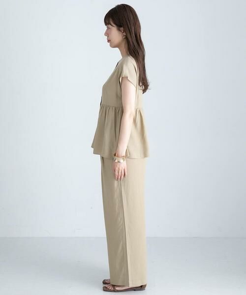 Sonny Label / サニーレーベル ワンピース | 『WEB/一部店舗限定』リネン混ペプラムセットアップ | 詳細21