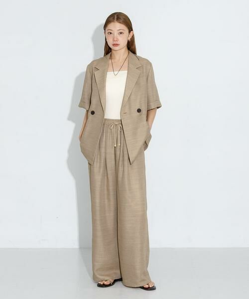 Sonny Label / サニーレーベル その他パンツ | メッシュイージーワイドパンツ | 詳細17