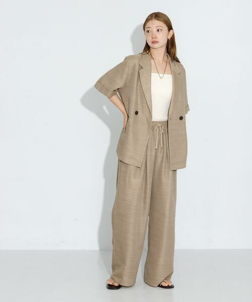 Sonny Label / サニーレーベル その他パンツ | メッシュイージーワイドパンツ | 詳細18