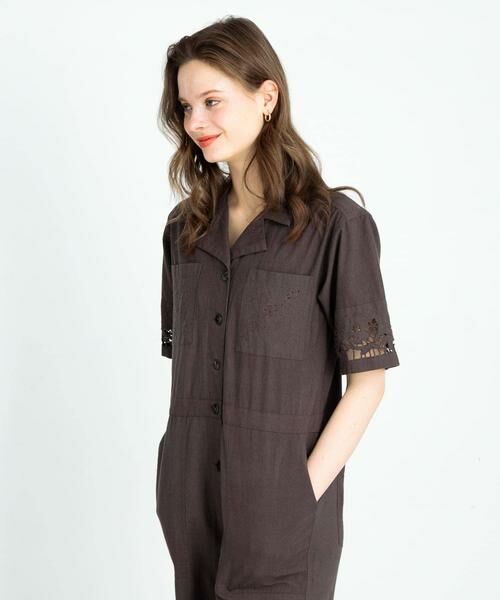 Sonny Label / サニーレーベル サロペット・オールインワン | エンブロイダリーコットンオールインワン | 詳細5