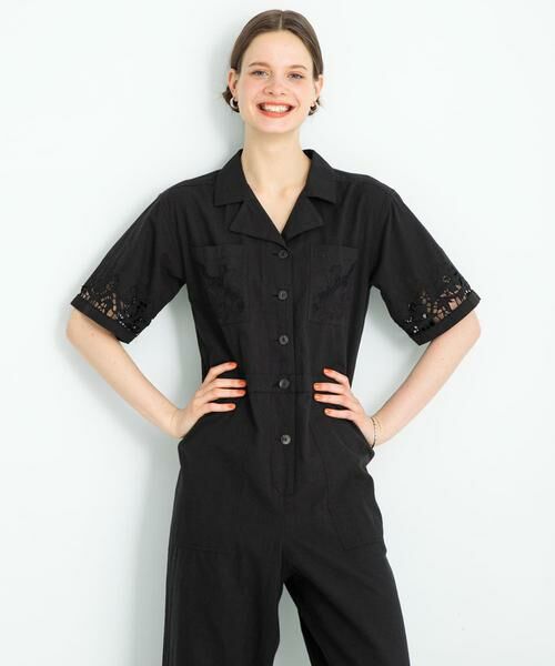 Sonny Label / サニーレーベル サロペット・オールインワン | エンブロイダリーコットンオールインワン | 詳細24