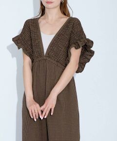 Sonny Label / サニーレーベル サロペット・オールインワン | シャーリングサマーオールインワン