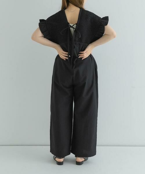 Sonny Label / サニーレーベル サロペット・オールインワン | シャーリングサマーオールインワン | 詳細11