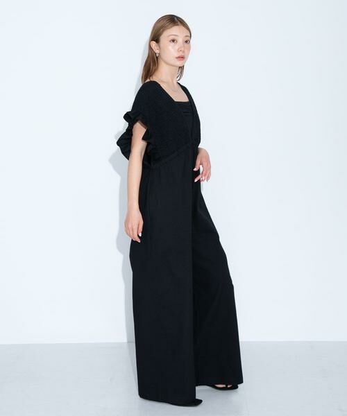 Sonny Label / サニーレーベル サロペット・オールインワン | シャーリングサマーオールインワン | 詳細5