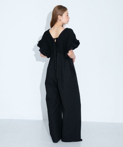 Sonny Label / サニーレーベル サロペット・オールインワン | シャーリングサマーオールインワン | 詳細7