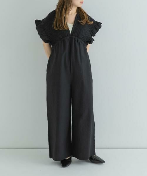 Sonny Label / サニーレーベル サロペット・オールインワン | シャーリングサマーオールインワン | 詳細8