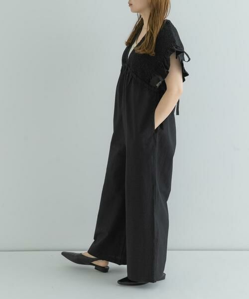 Sonny Label / サニーレーベル サロペット・オールインワン | シャーリングサマーオールインワン | 詳細9