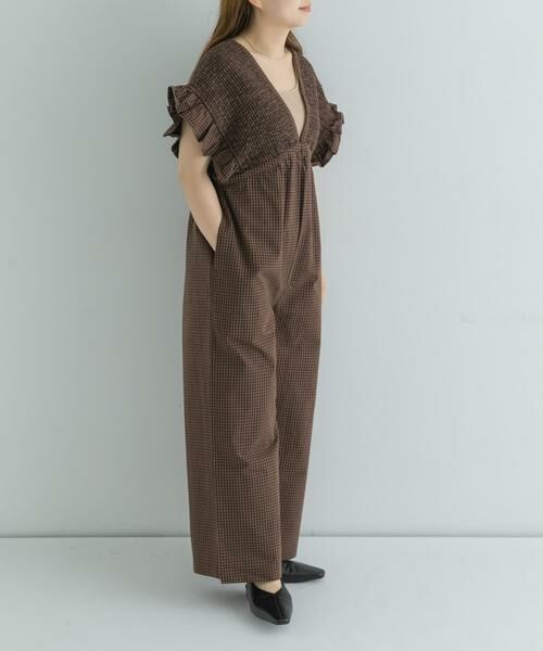 Sonny Label / サニーレーベル サロペット・オールインワン | シャーリングサマーオールインワン | 詳細23