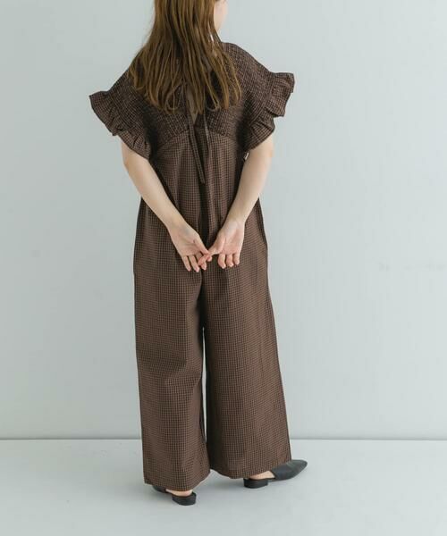 Sonny Label / サニーレーベル サロペット・オールインワン | シャーリングサマーオールインワン | 詳細25