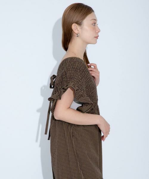 Sonny Label / サニーレーベル サロペット・オールインワン | シャーリングサマーオールインワン | 詳細16