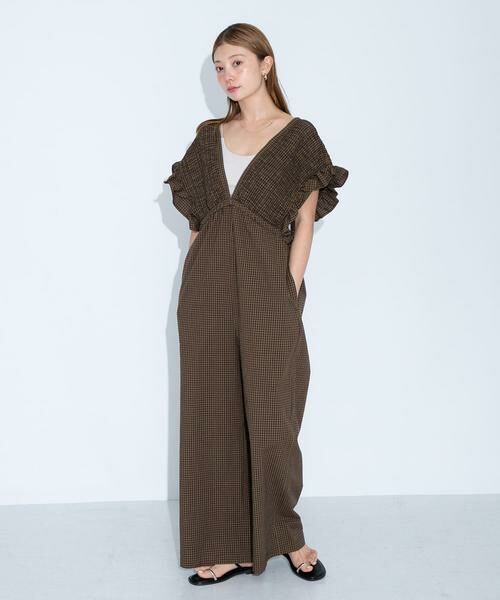 Sonny Label / サニーレーベル サロペット・オールインワン | シャーリングサマーオールインワン | 詳細17