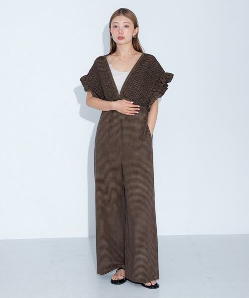 Sonny Label / サニーレーベル サロペット・オールインワン | シャーリングサマーオールインワン | 詳細18