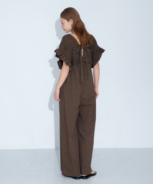 Sonny Label / サニーレーベル サロペット・オールインワン | シャーリングサマーオールインワン | 詳細20