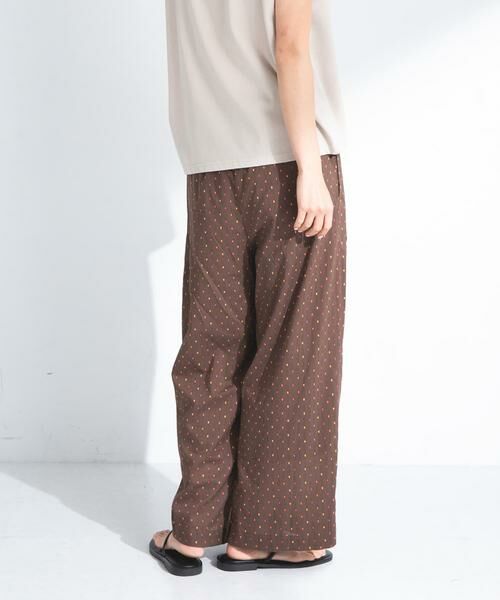 Sonny Label / サニーレーベル その他パンツ | コットンドビーイージーパンツ | 詳細3