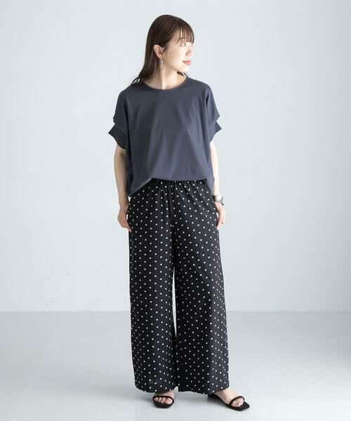 Sonny Label / サニーレーベル その他パンツ | 『WEB限定』ドットプリントイージーパンツ | 詳細5