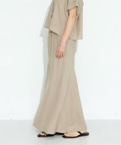 Sonny Label / サニーレーベル スカート | リネン混セミマーメイドスカート