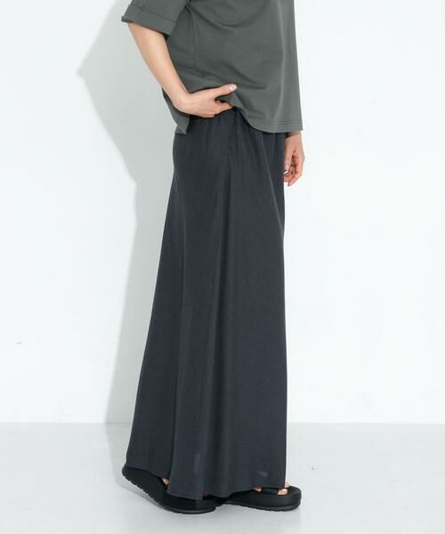 Sonny Label / サニーレーベル スカート | リネン混セミマーメイドスカート | 詳細4