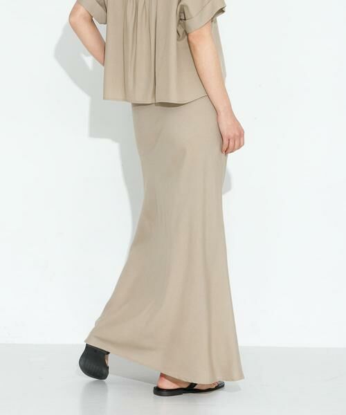 Sonny Label / サニーレーベル スカート | リネン混セミマーメイドスカート | 詳細19