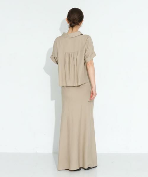 Sonny Label / サニーレーベル スカート | リネン混セミマーメイドスカート | 詳細22