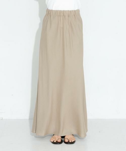 Sonny Label / サニーレーベル スカート | リネン混セミマーメイドスカート | 詳細24