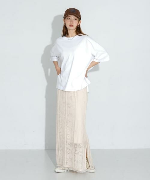 Sonny Label / サニーレーベル スカート | フラワーメッシュスカート | 詳細18