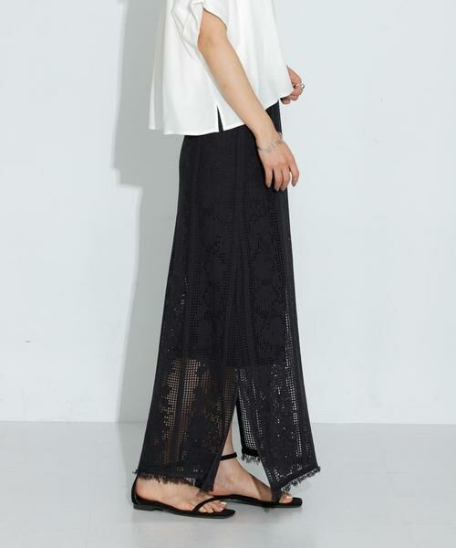 Sonny Label / サニーレーベル スカート | フラワーメッシュスカート | 詳細26