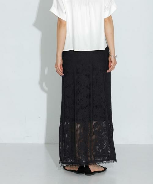 Sonny Label / サニーレーベル スカート | フラワーメッシュスカート | 詳細27