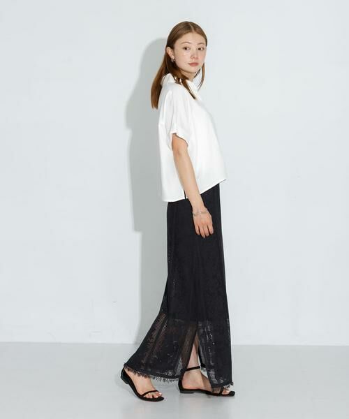 Sonny Label / サニーレーベル スカート | フラワーメッシュスカート | 詳細30