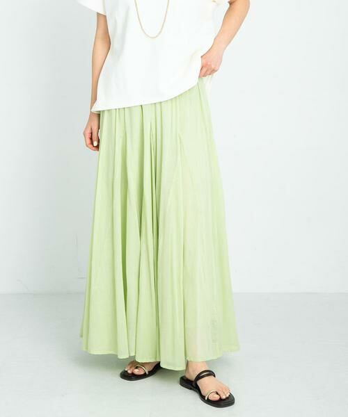 Sonny Label / サニーレーベル スカート | エアリーコットンボイルフレアスカート | 詳細1