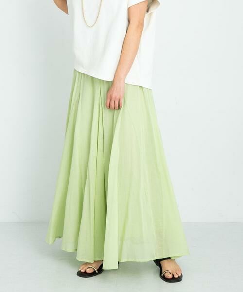 Sonny Label / サニーレーベル スカート | エアリーコットンボイルフレアスカート | 詳細2