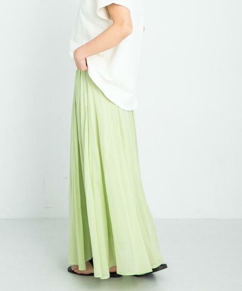 Sonny Label / サニーレーベル スカート | エアリーコットンボイルフレアスカート | 詳細3