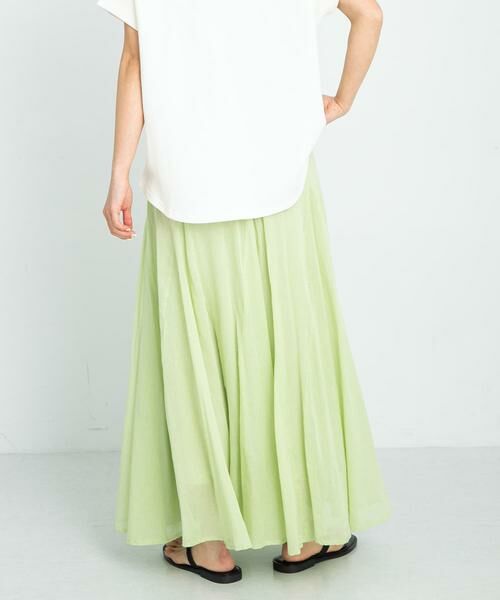 Sonny Label / サニーレーベル スカート | エアリーコットンボイルフレアスカート | 詳細4