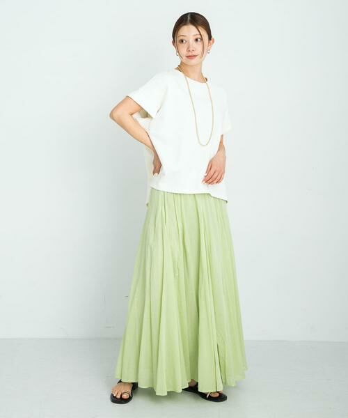 Sonny Label / サニーレーベル スカート | エアリーコットンボイルフレアスカート | 詳細5