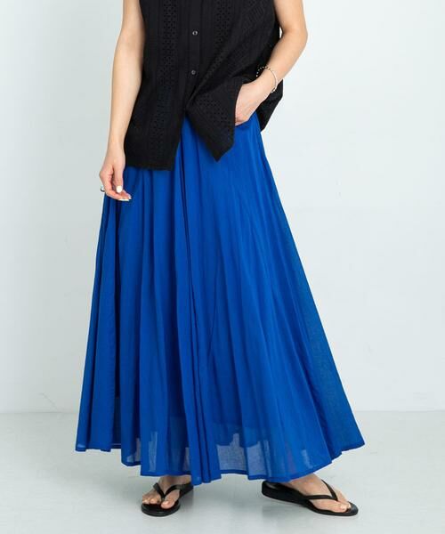 Sonny Label / サニーレーベル スカート | エアリーコットンボイルフレアスカート | 詳細10