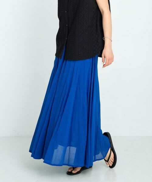 Sonny Label / サニーレーベル スカート | エアリーコットンボイルフレアスカート | 詳細11