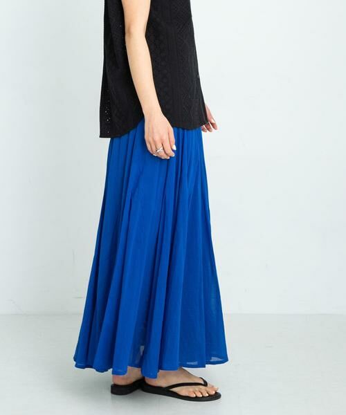 Sonny Label / サニーレーベル スカート | エアリーコットンボイルフレアスカート | 詳細12