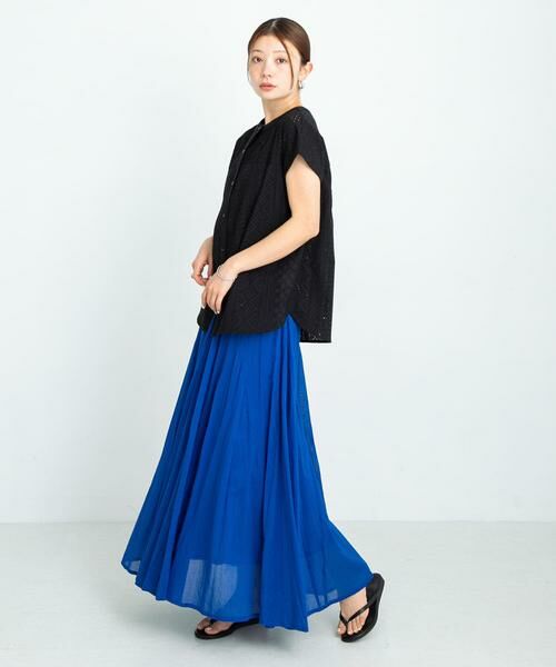 Sonny Label / サニーレーベル スカート | エアリーコットンボイルフレアスカート | 詳細14