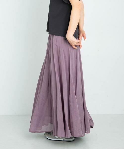 Sonny Label / サニーレーベル スカート | エアリーコットンボイルフレアスカート | 詳細23