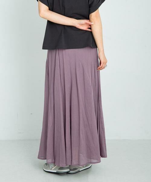 Sonny Label / サニーレーベル スカート | エアリーコットンボイルフレアスカート | 詳細24