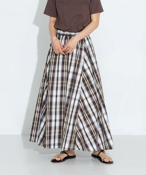 Sonny Label / サニーレーベル スカート | マルチチェックカラースカート | 詳細2